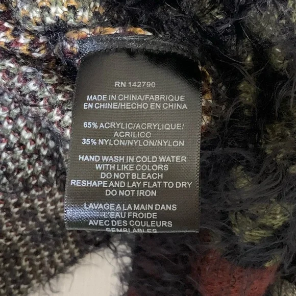 Vertigo Asymmetrical Miss-match Cardigan - Picture 6 of 8